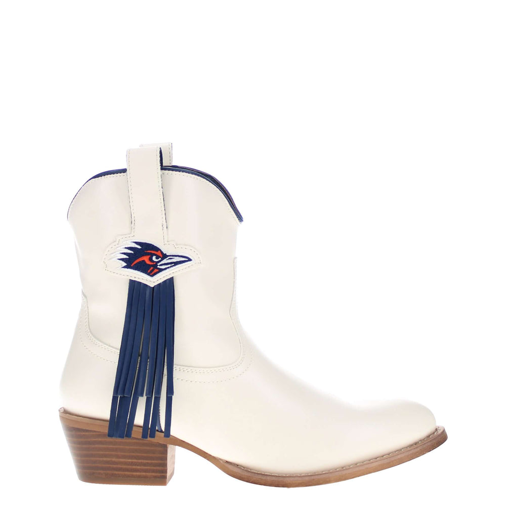 Women's UTSA Bone Fringe Bootie Lucy By V By Vaccari