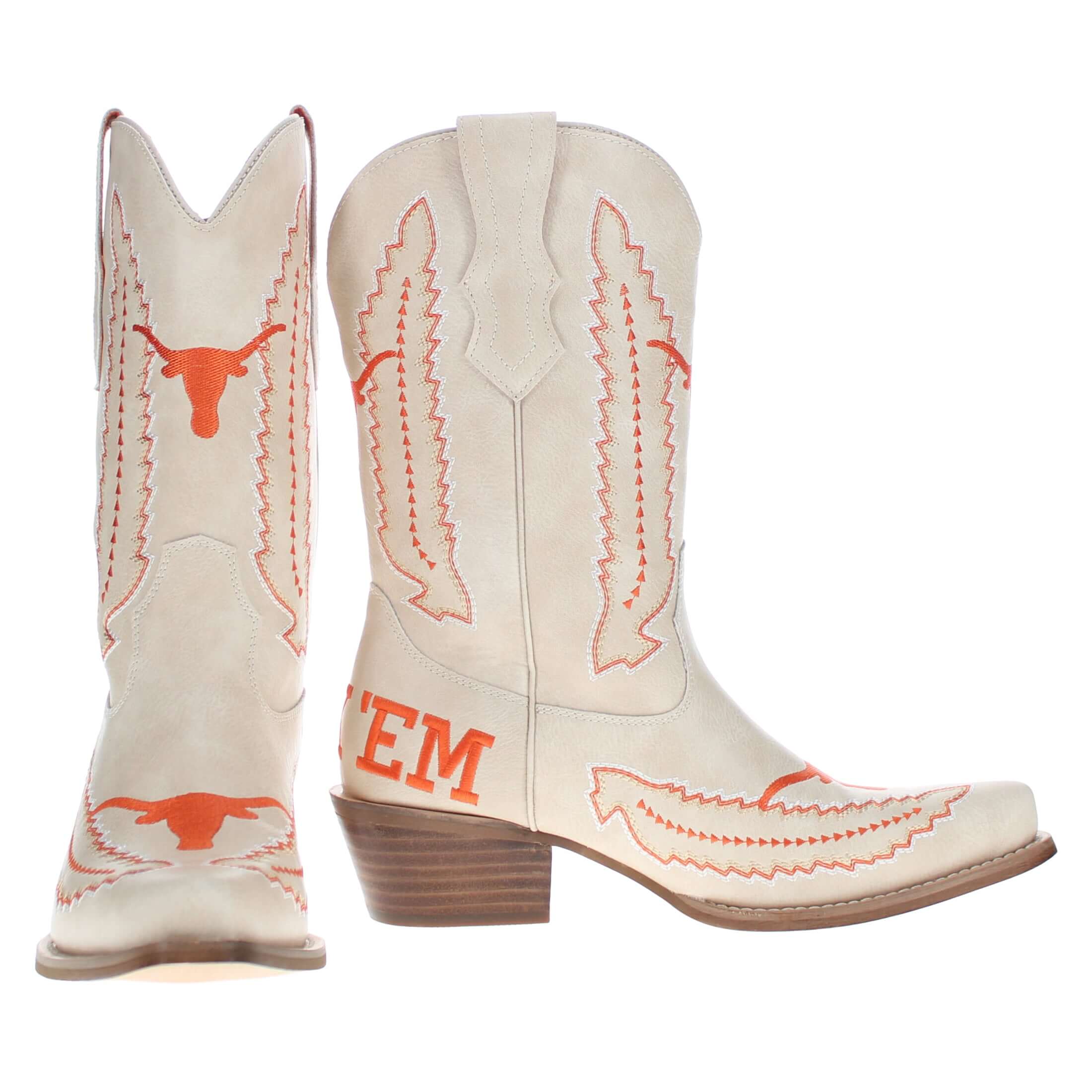 University of Texas Mimi Short Bone Boot By V By Vaccari