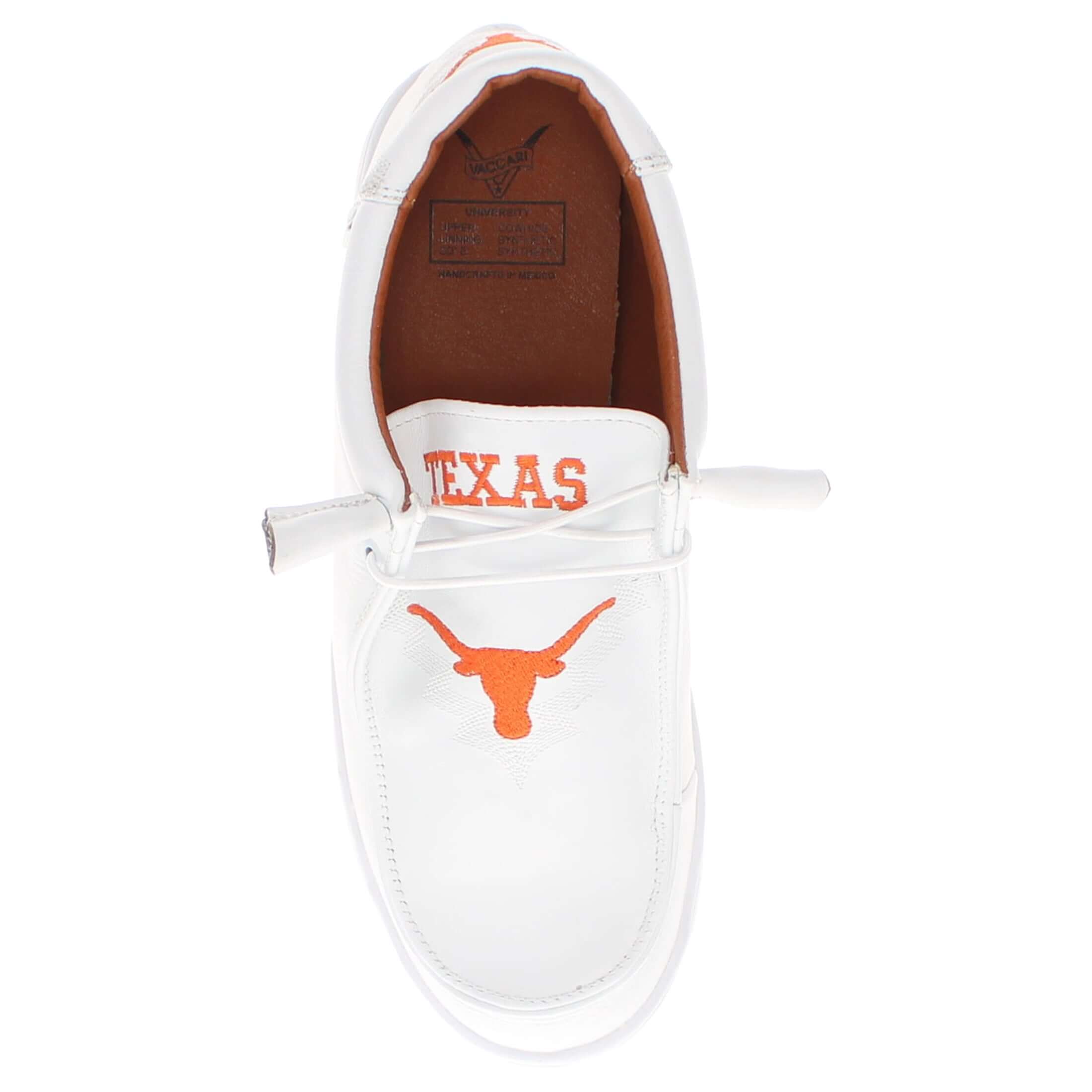 Women's University of Texas leather slip-on shoes