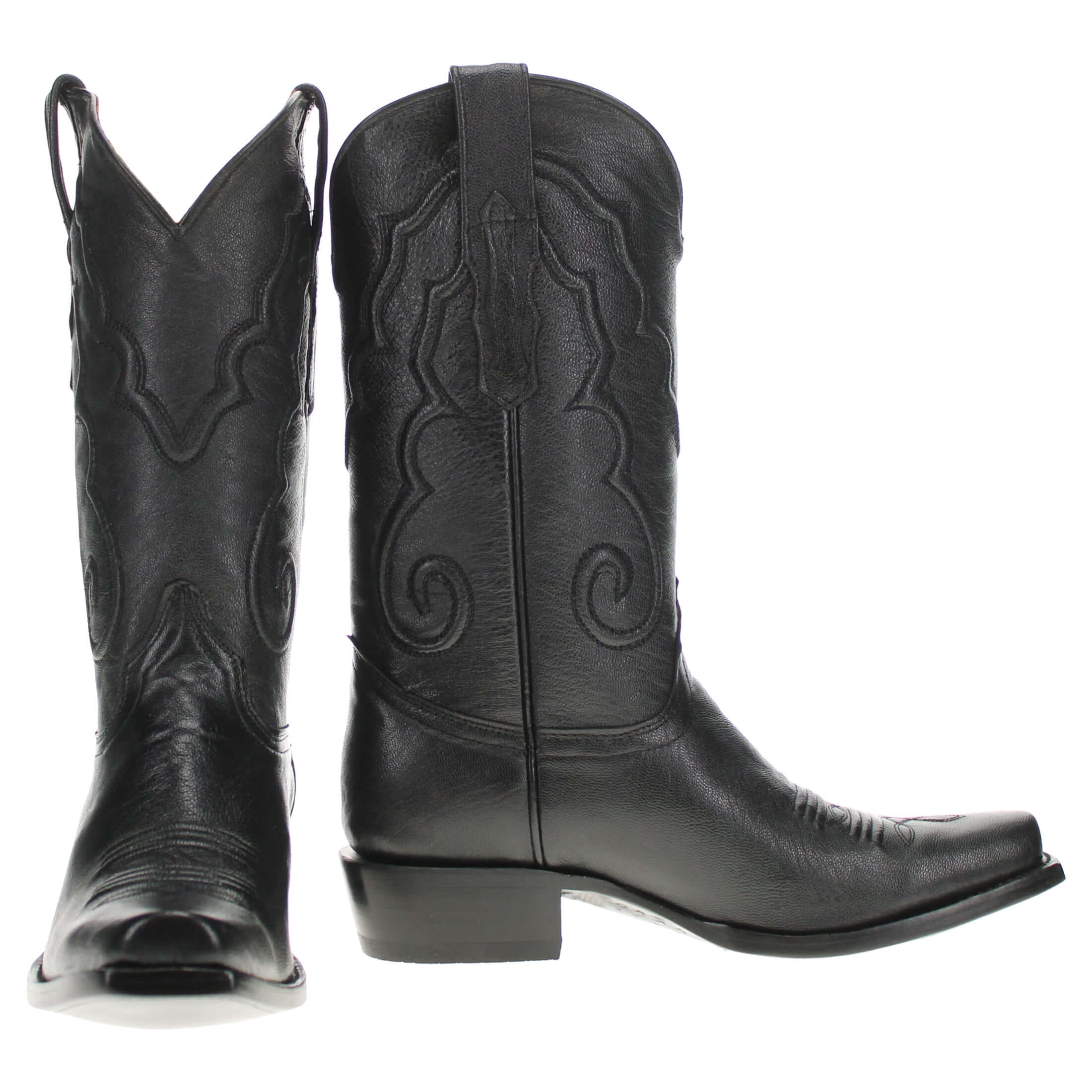 cowboy　黒 Top Hand HP6012 Men's Black Paris Cowboy Boots