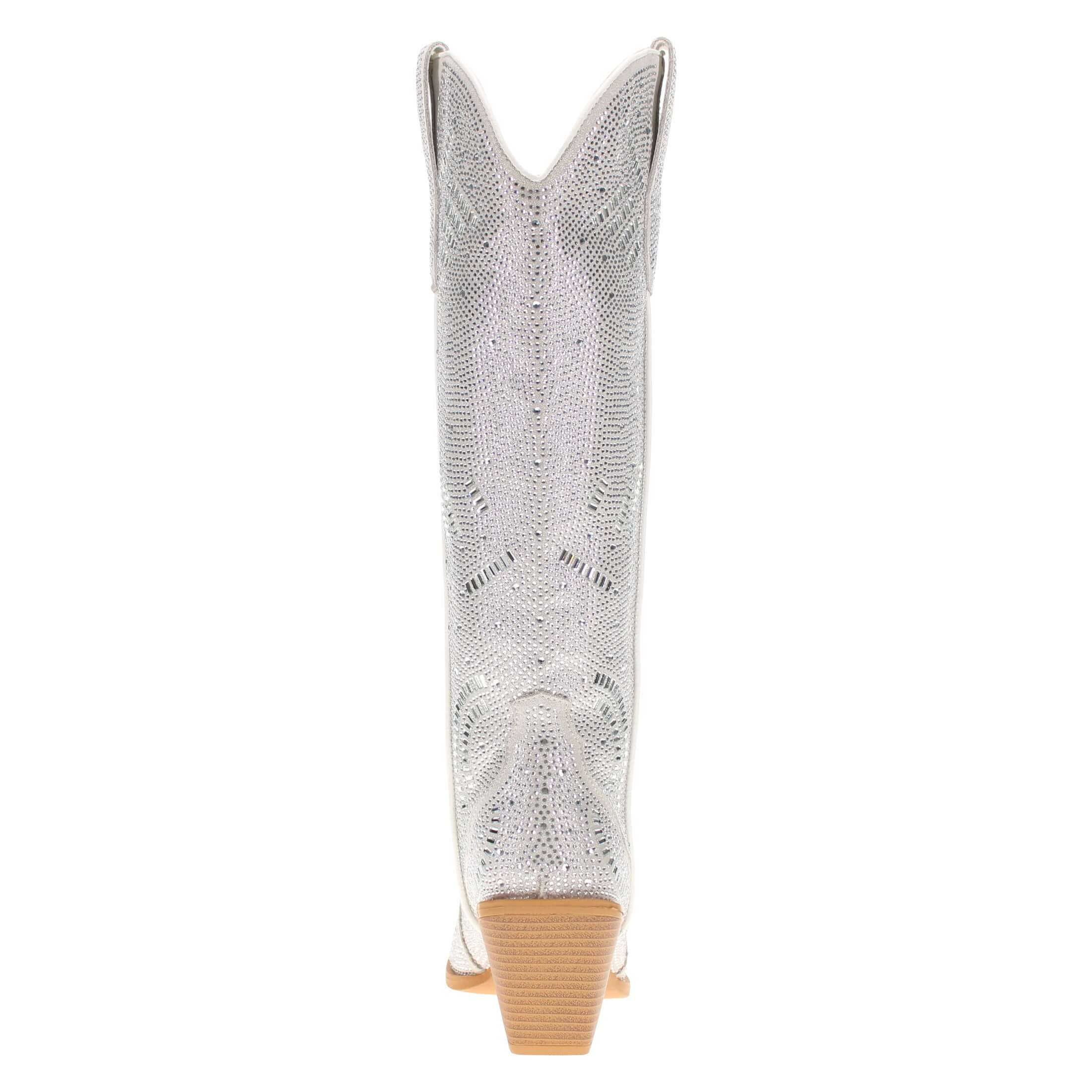 Women's Natural Tall Bling Cowgirl Boots Sierra by V by Vaccari