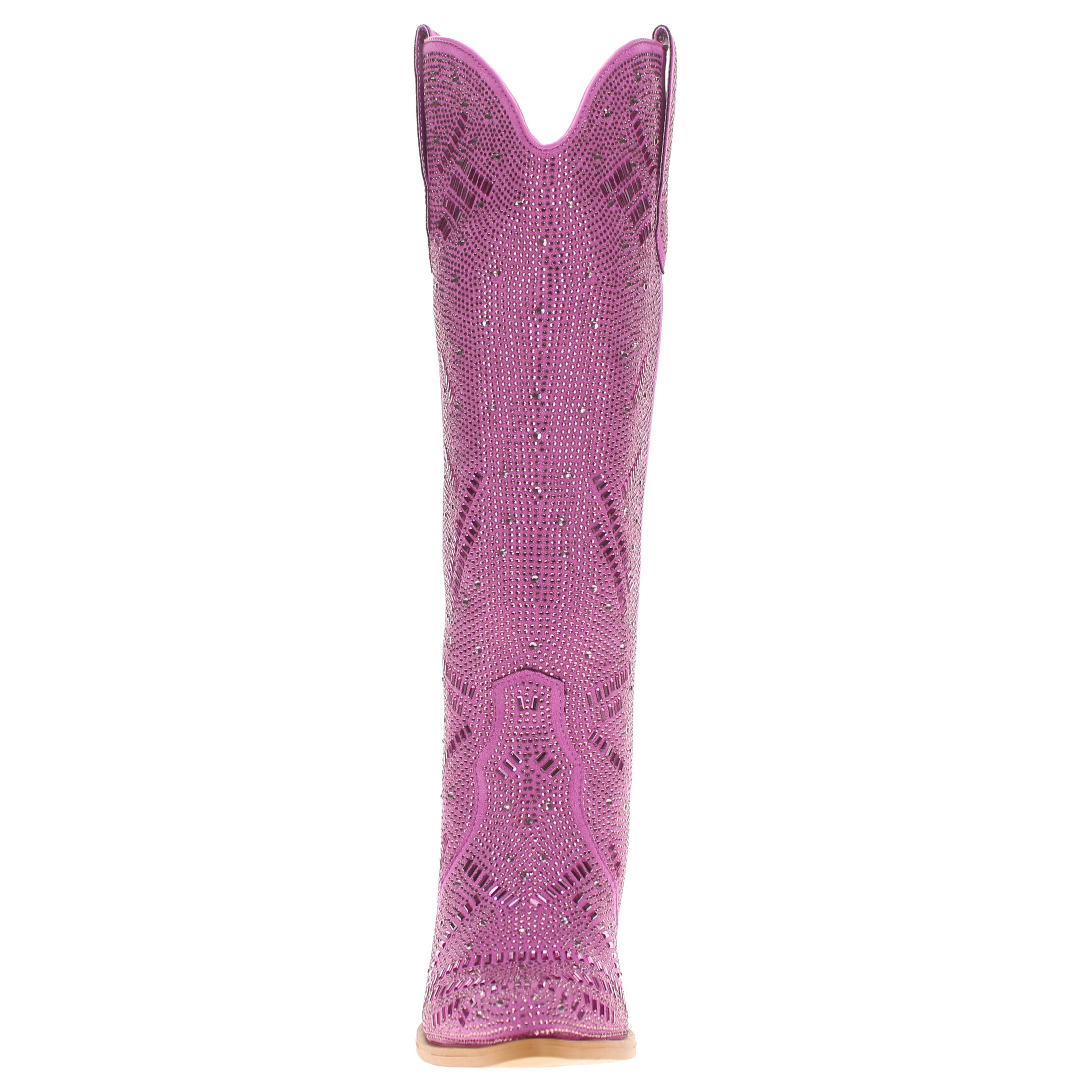 Women's Purple Tall Bling Cowgirl Boots Sierra by V by Vaccari