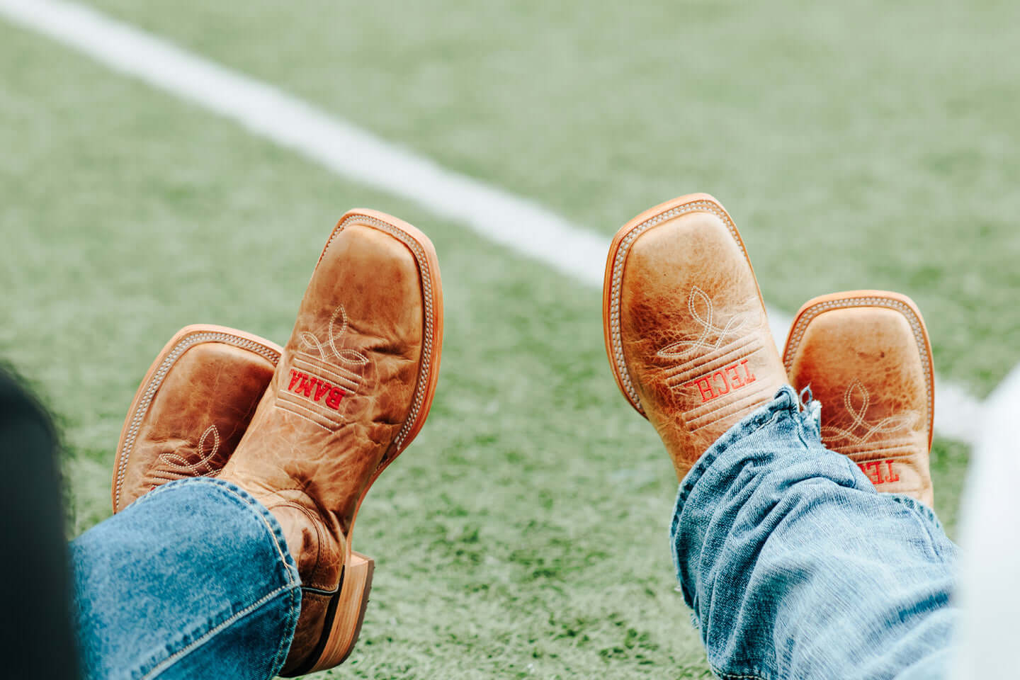 Men's Brown Cowboy Boots Luke by Vaccari University