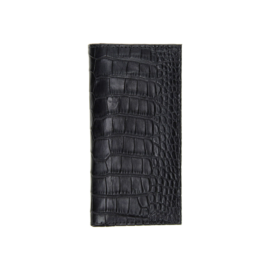 American Alligator Checkbook Wallet