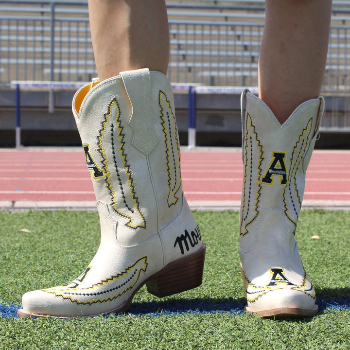 Appalachian State University Mimi Short Bone Boot By V By Vaccari