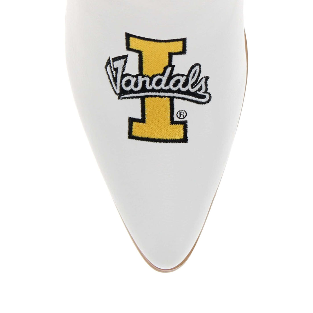 Women's University of Idaho Tall White Boot Blair By V By Vaccari