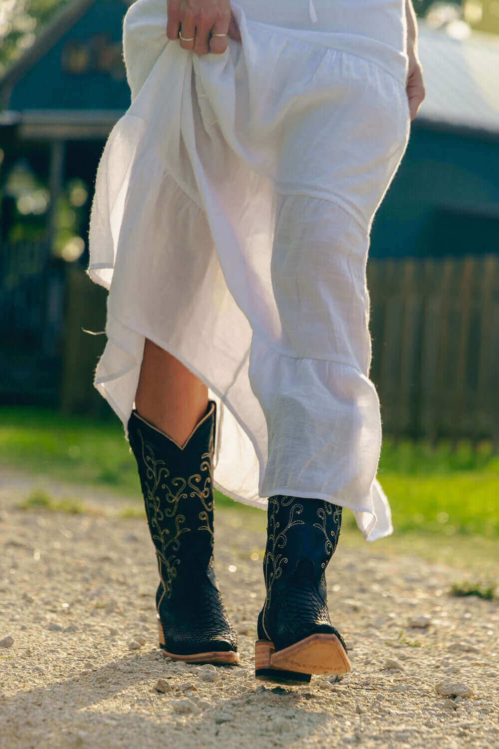 Mocha Python Women's Cowgirl Boots by Vaccari Core