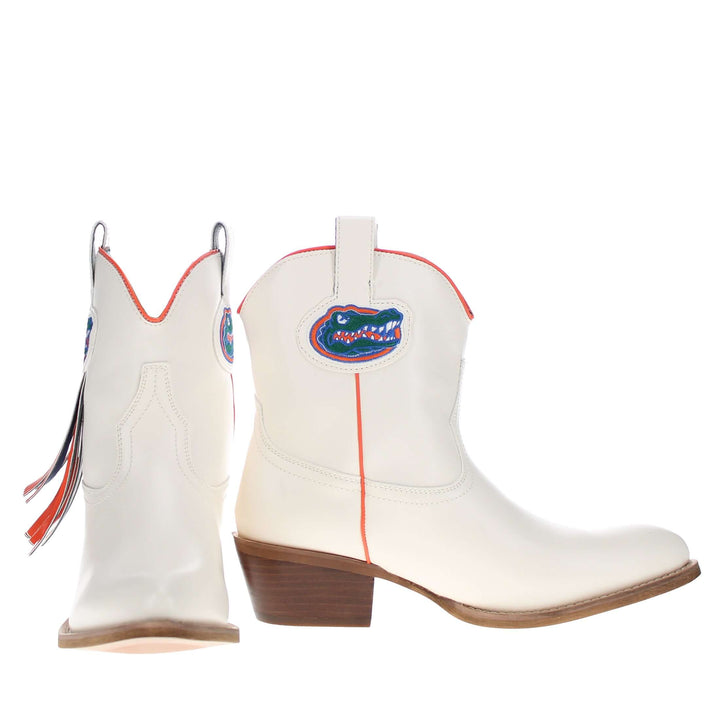 Women's University of Florida Bone Fringe Bootie Lucy By V By Vaccari