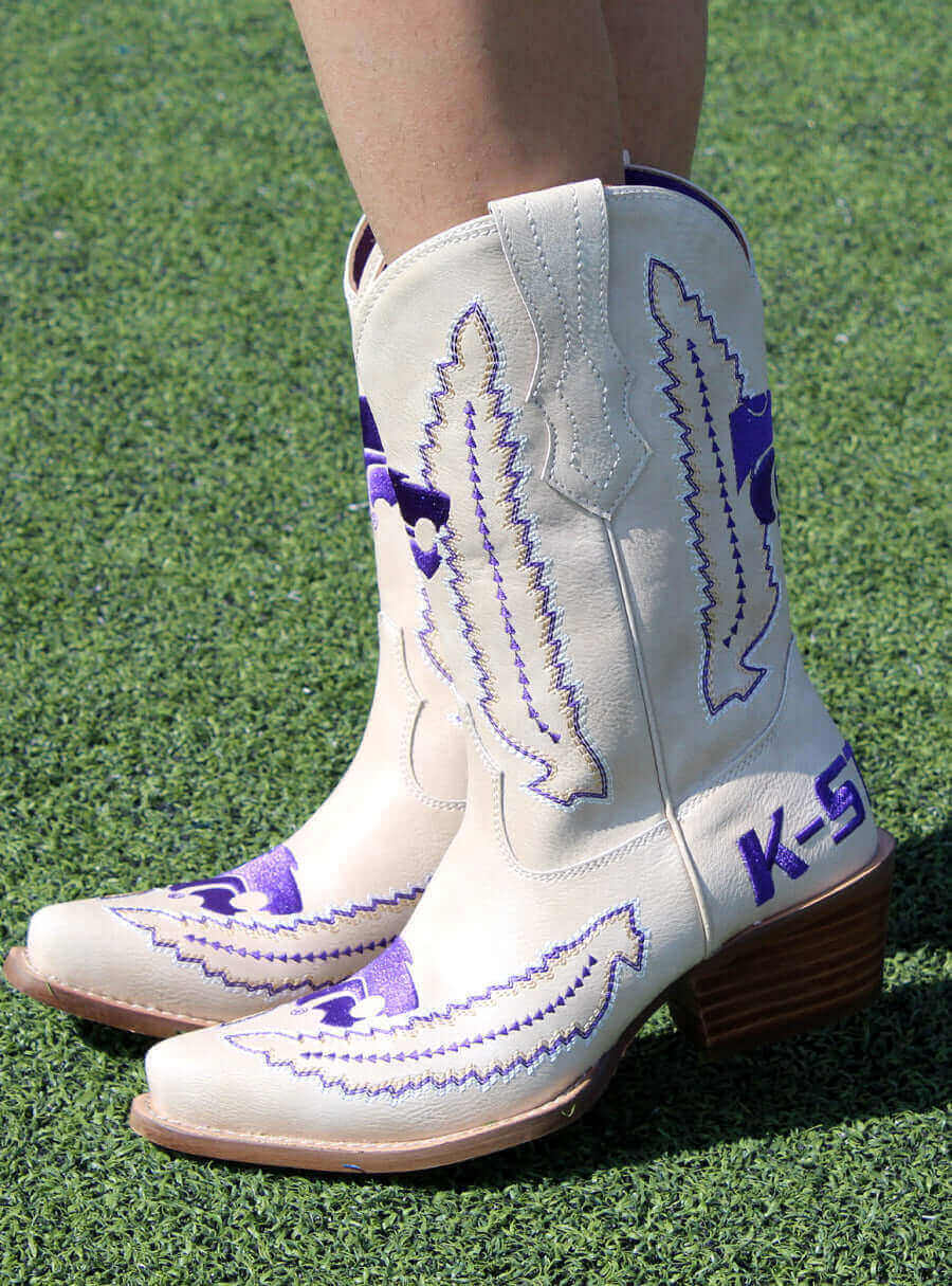 Kansas State University Mimi Cowgirl Boots