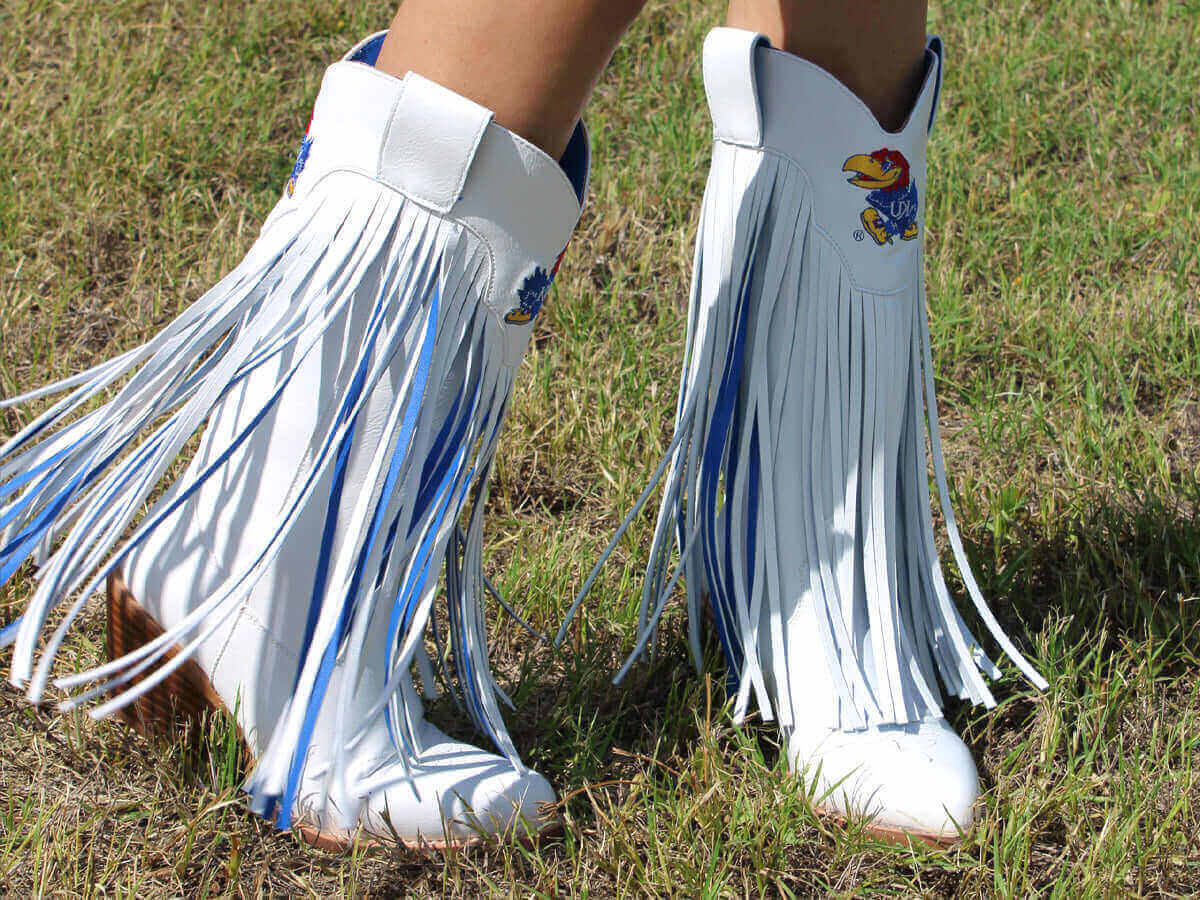 University of Kansas Kacey Cowgirl Boots