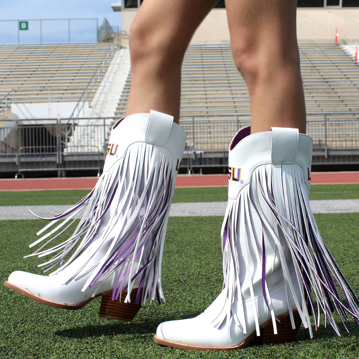 Louisiana State University Kacey Cowgirl Boots