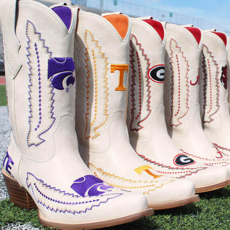 Kansas State University Mimi Short Bone Boot By V By Vaccari