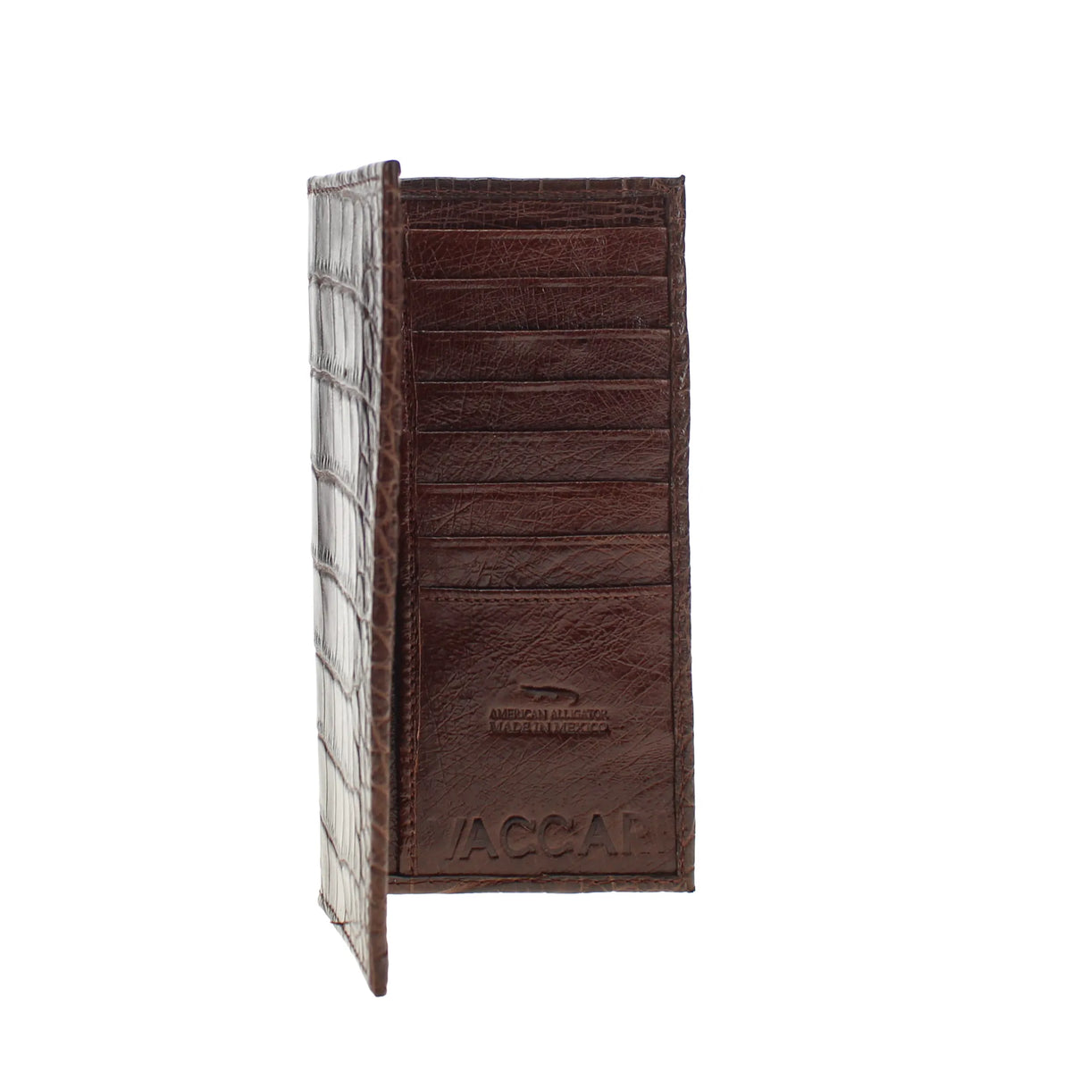 American Alligator Checkbook Wallet