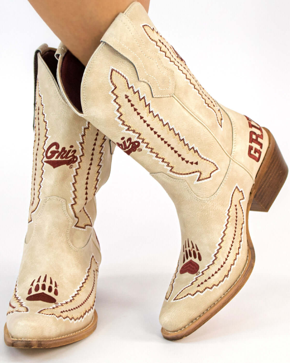 Women's University of Montana Bone Boot Mimi By V by Vaccari