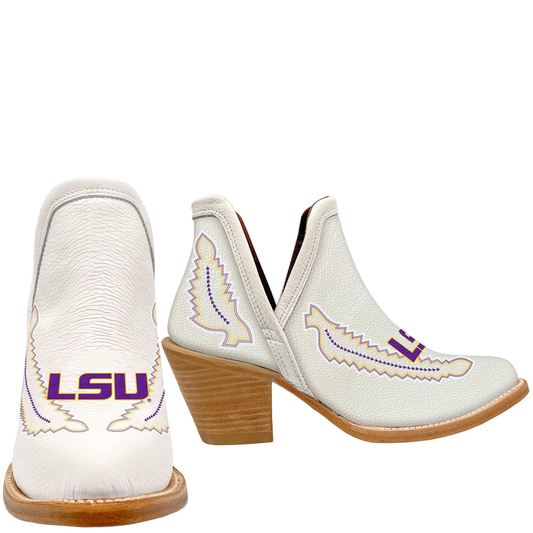 Lsu Boot Ribbons Louisiana State University Women's Cowgirl Boots Officially Licensed ...
