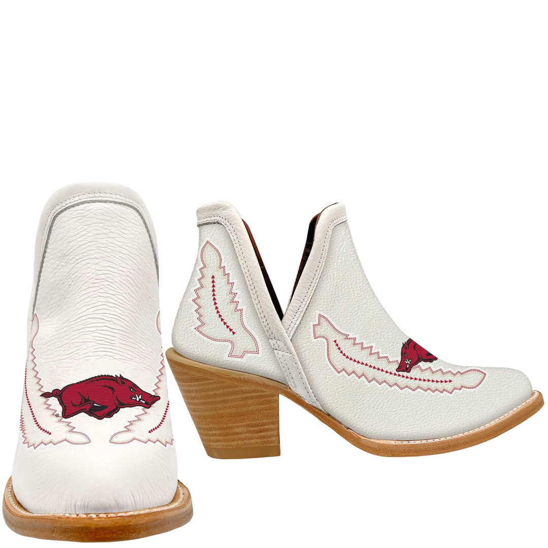 University of Arkansas Razorback Cowboy Boots for Men, Women, and Kid's