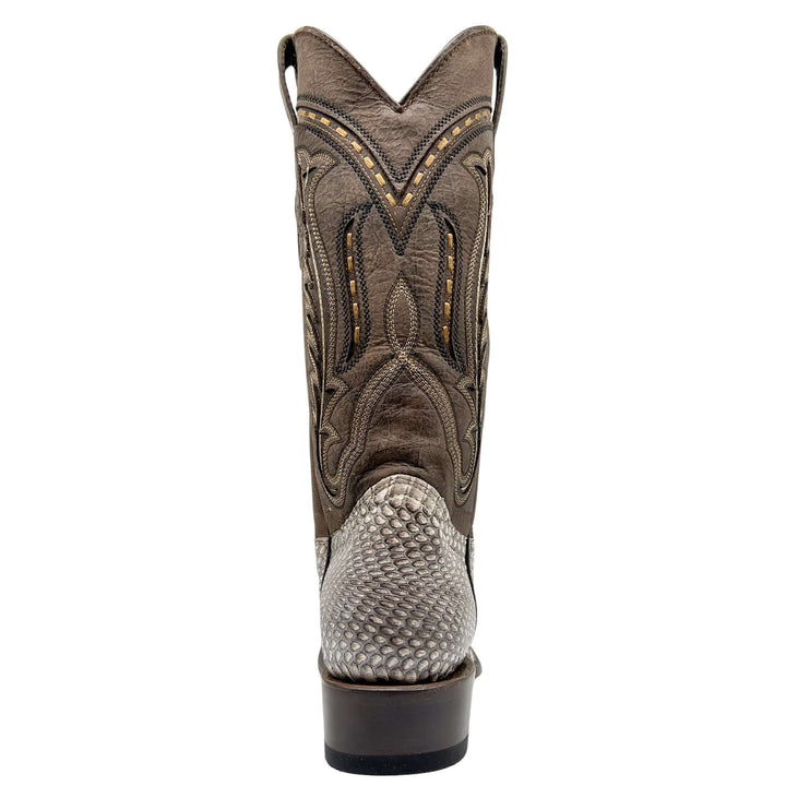 Men's Cobra Cowboy Boots | JW Toe Snakeskin Cobra Boots | Natural Cobra | Vaccari | Size {pa_select a size}{pa_select a width}