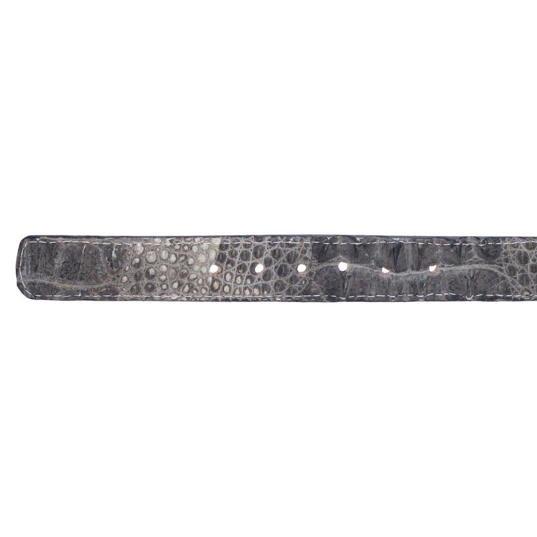 Natural Alligator Hornback Belt by Vaccari Core