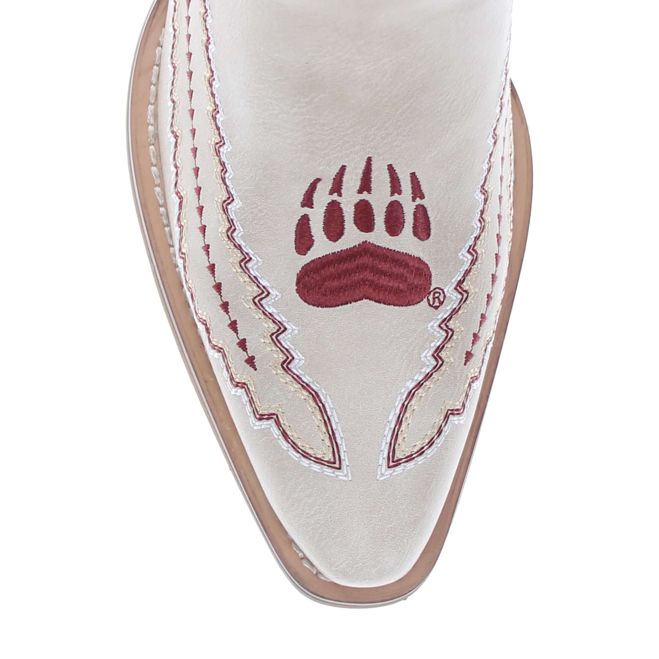 Women's University of Montana Bone Cowgirl Boot Mimi by V by Vaccari