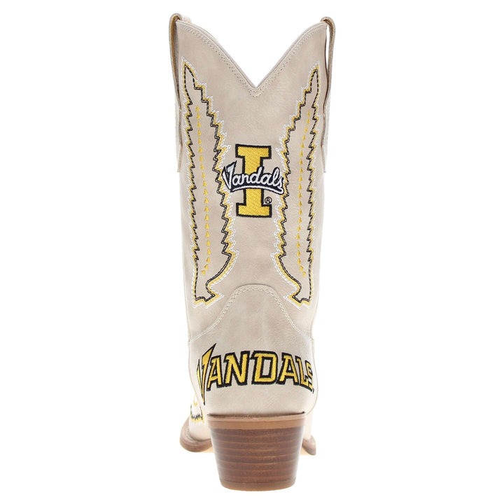 Women's University of Idaho Bone Cowgirl Boot Mimi by V by Vaccari