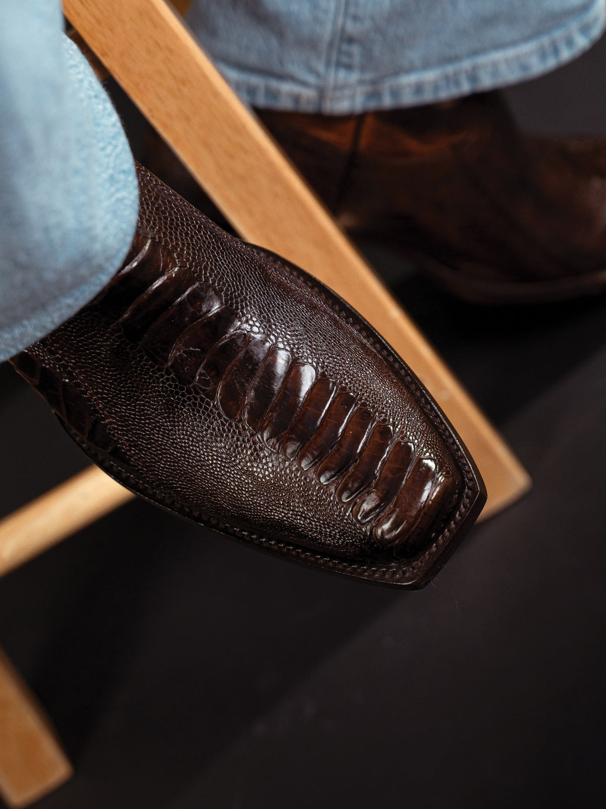 Ostrich Boots