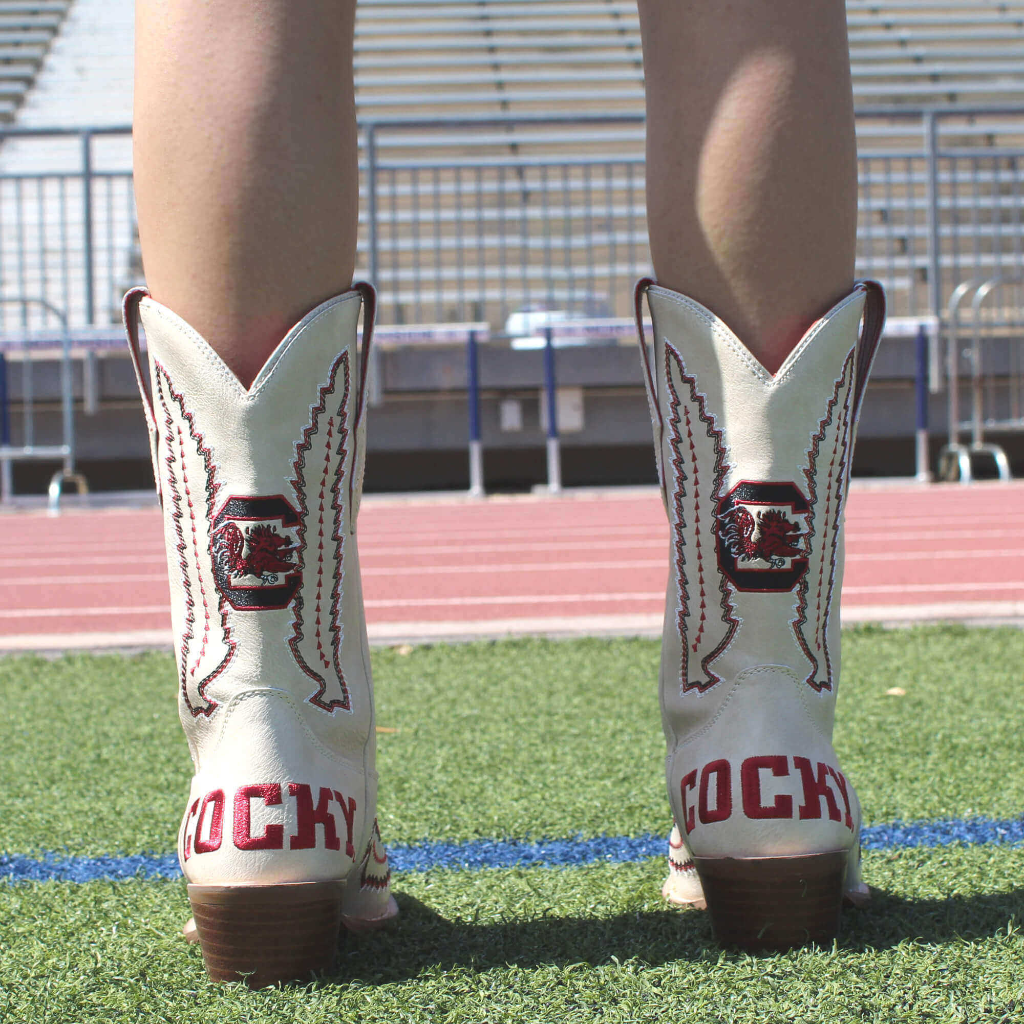 University of South Carolina Mimi Short Bone Boot By V By Vaccari