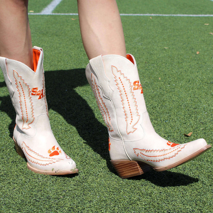 Sam Houston State University Mimi Short Bone Boot By V By Vaccari