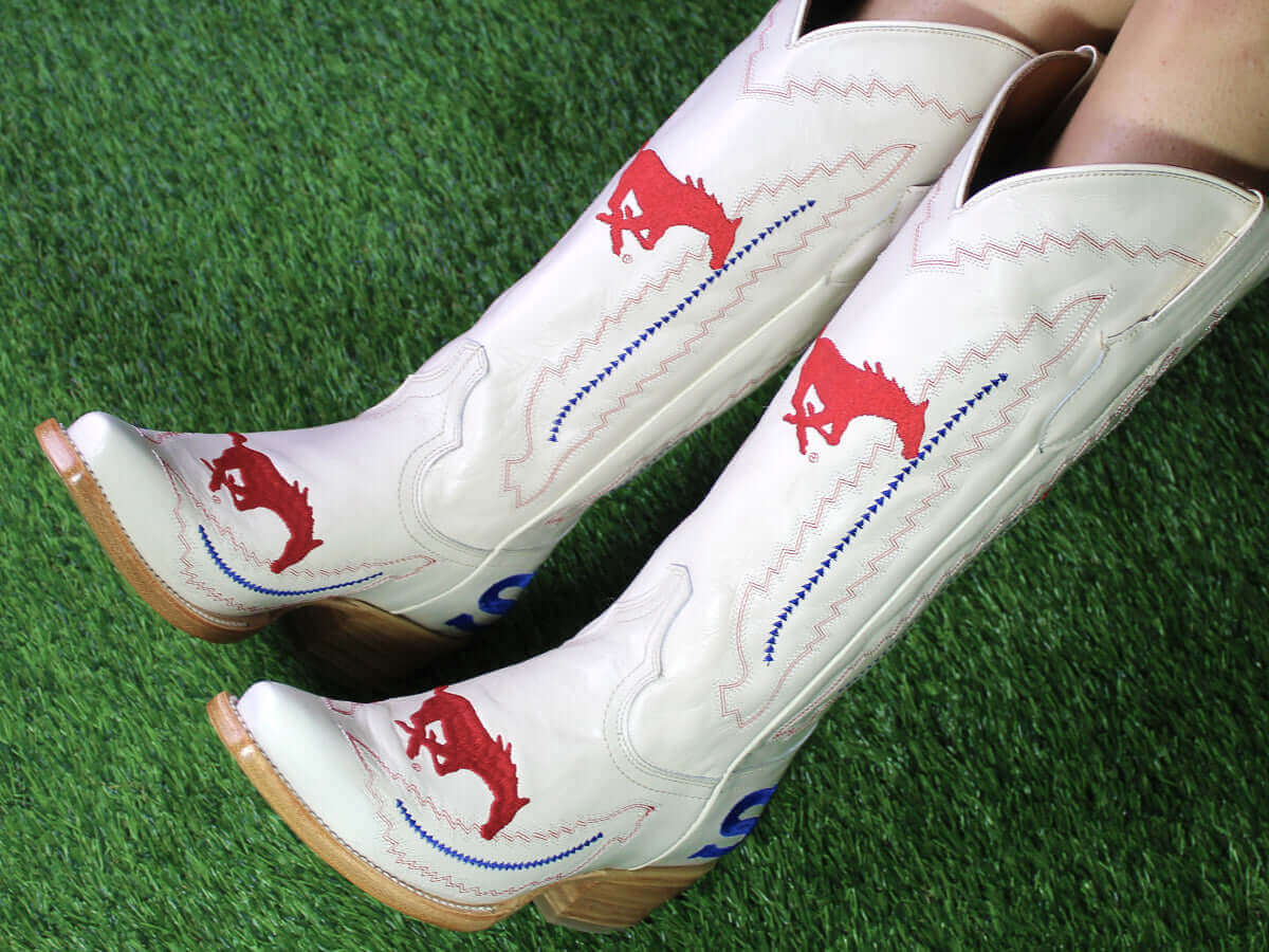 Southern Methodist University Naomi Cowgirl Boots