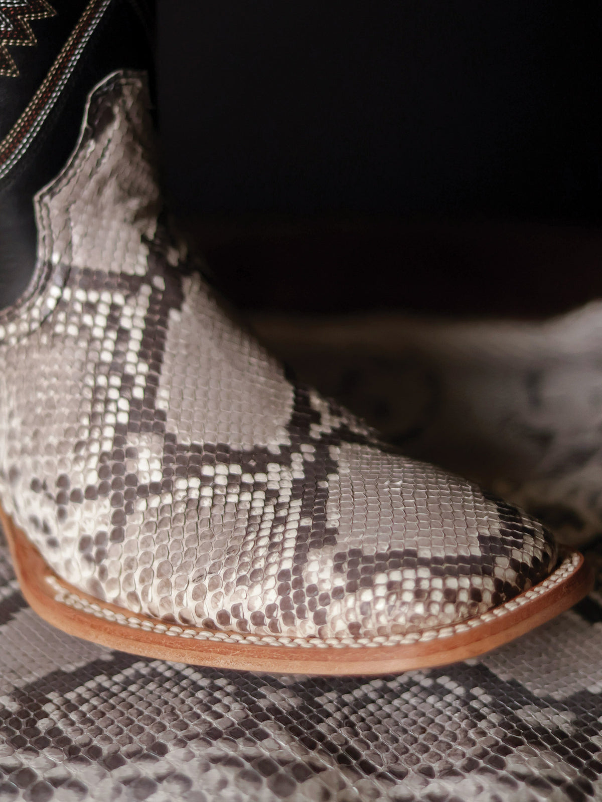 Snakeskin Boots
