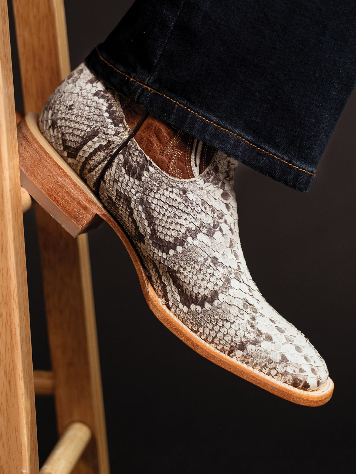 Snakeskin Boots