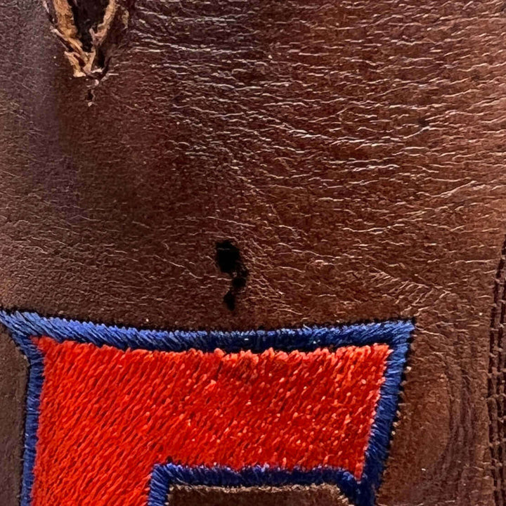 Women's University of Florida Gators Cowgirl Boots | UF Brown Pointed Toe Less Than Prefect Boots | Officially Licensed | Chelsie