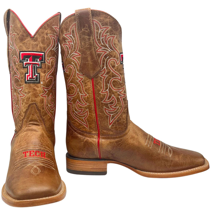 men's texas tech red raiders cowboy boots Luke