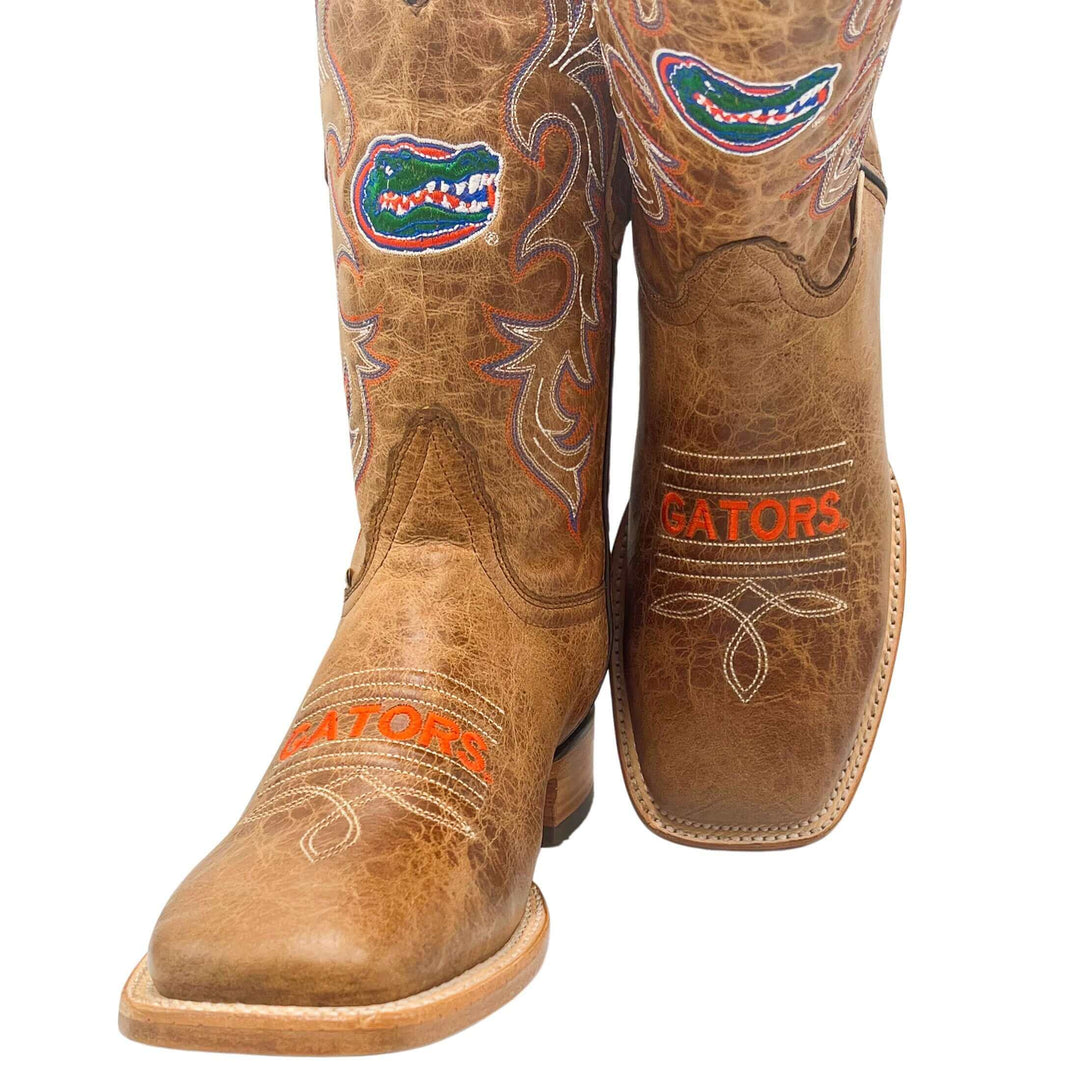 men's university of florida gators cowboy boots tan Luke