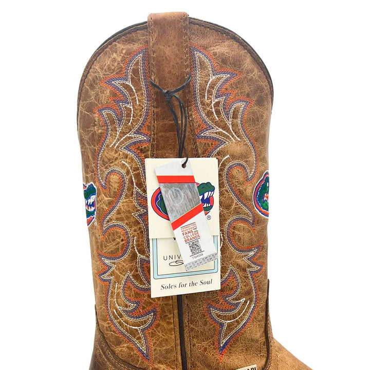 men's university of florida gators cowboy boots tan Luke