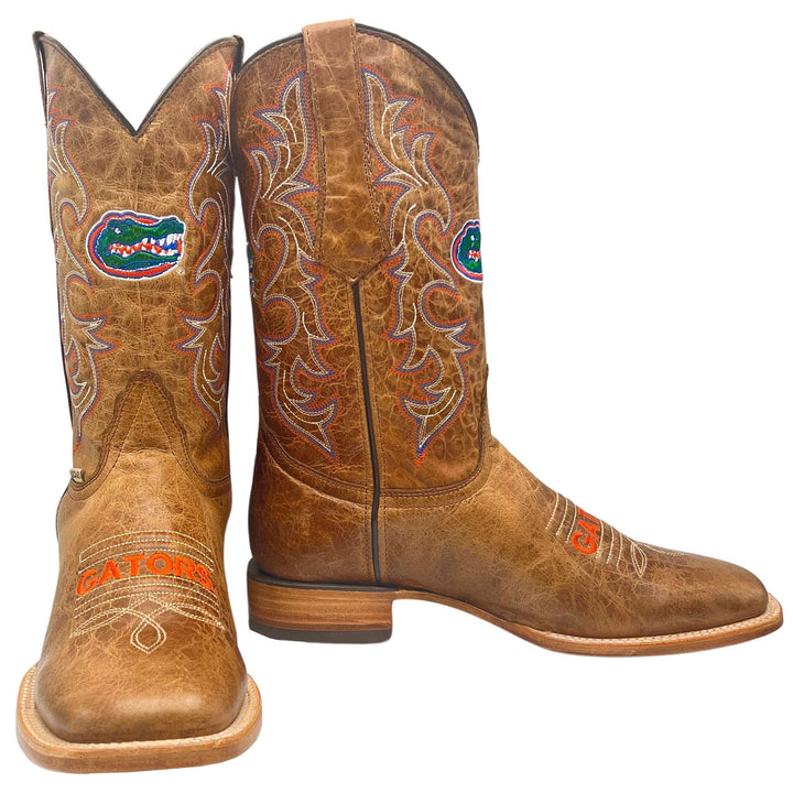 men's university of florida gators cowboy boots tan Luke