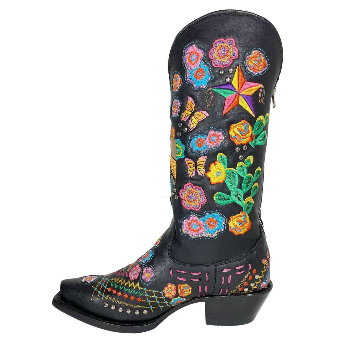 Womens Vaccari San Antonio Fiesta Officially Licensed Boots