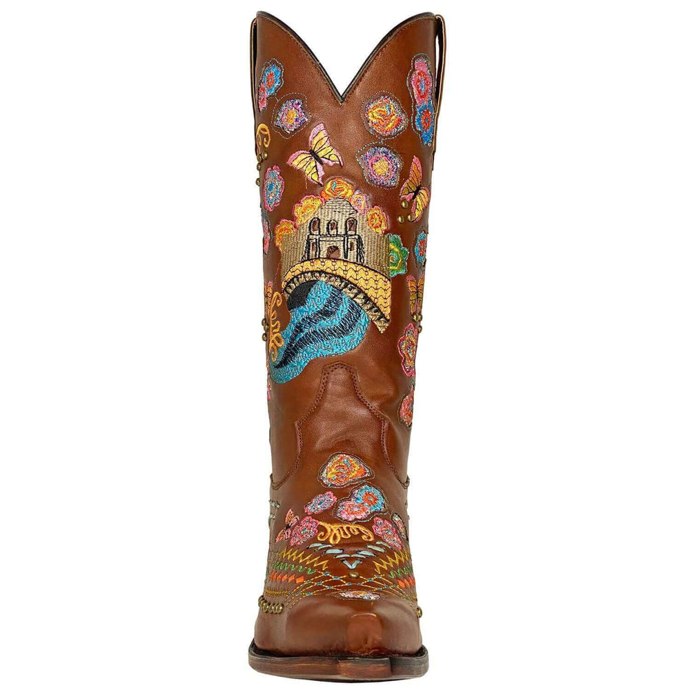 Womens Vaccari San Antonio Fiesta Officially Licensed Boots