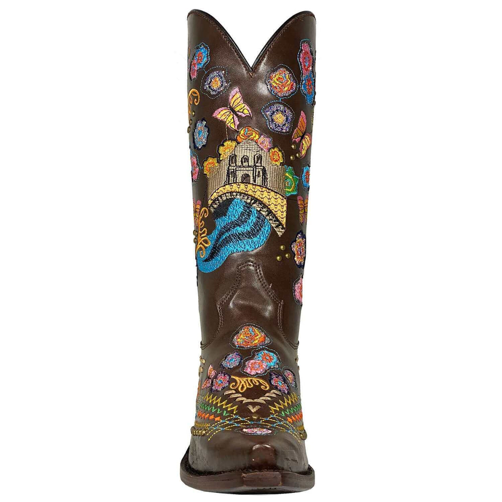 Womens Vaccari San Antonio Fiesta Officially Licensed Boots