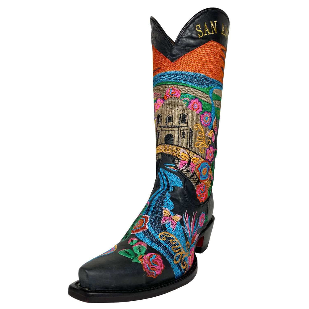 Womens Vaccari San Antonio Fiesta Officially Licensed Boots