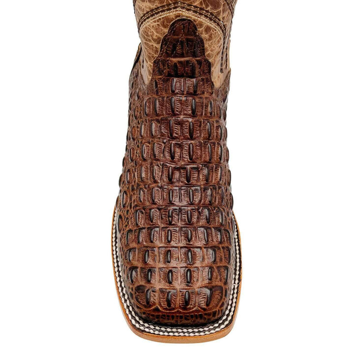 Men's Vaccari Hornback Print Square Toe Boots