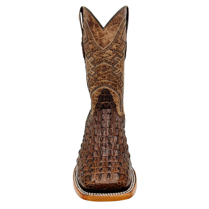 Men's Vaccari Hornback Print Square Toe Boots