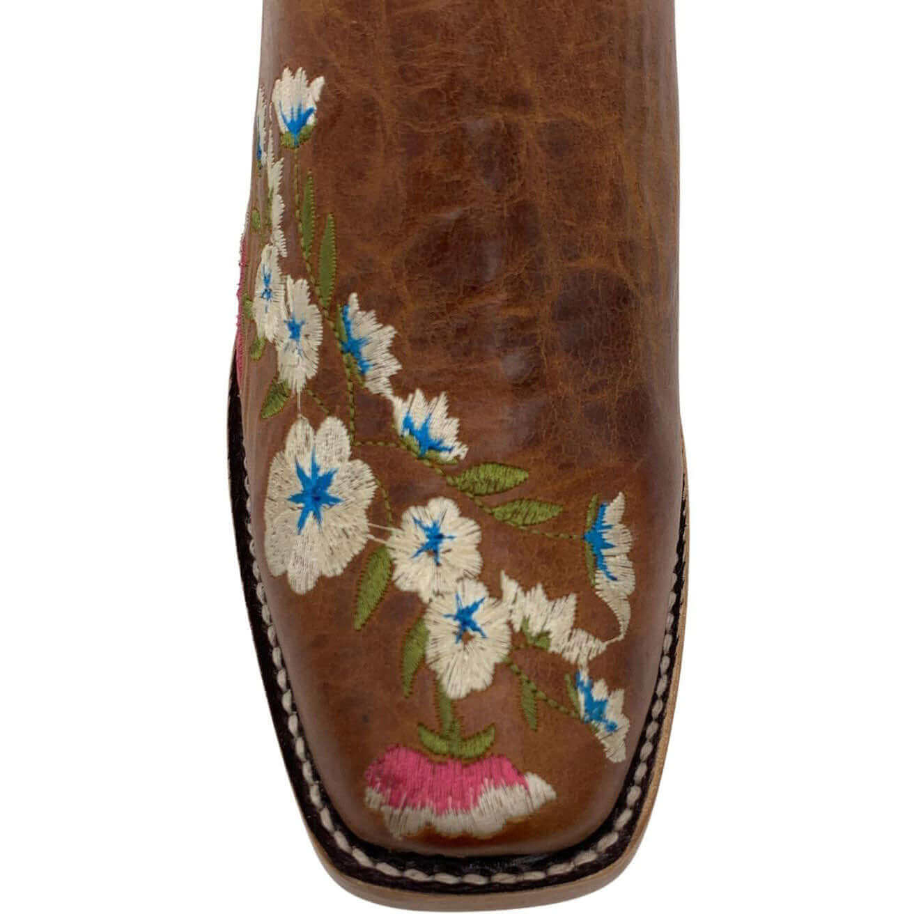 Womens Vaccari Floral Embroidered Boots