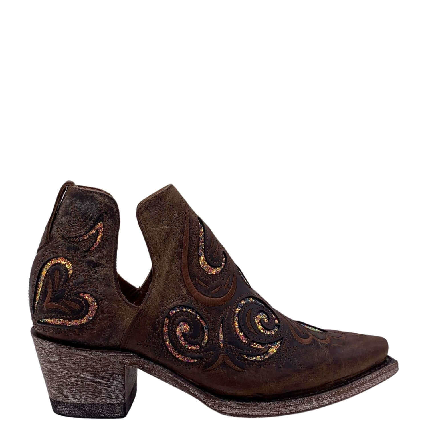 Womens Vaccari Mocha Sundance Booties