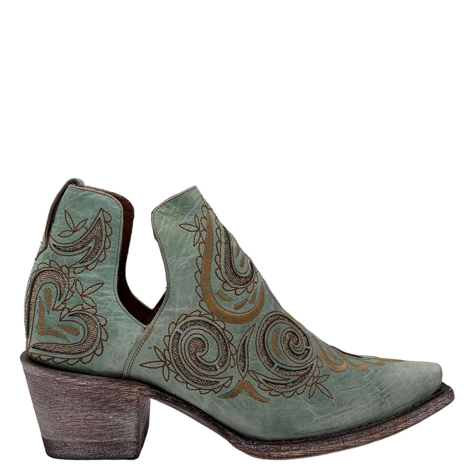 Women's Vaccari Sundance Turquoise Booties
